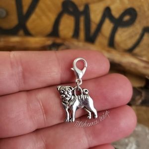 5/$25 Pug Charm Pet Dog Charm Bulldog~Terrier~Shar Pei~Chin Brussels~Muggin Gift